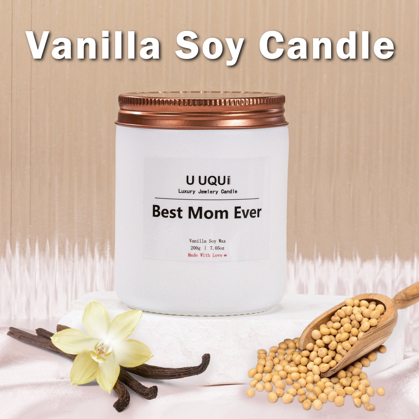 U UQUI Mothers Day Candle Gift